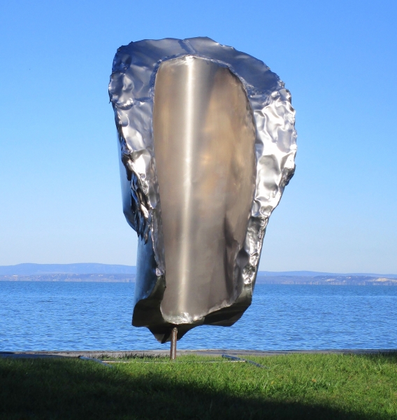 XXL bust Julius Cäsar stainless steel